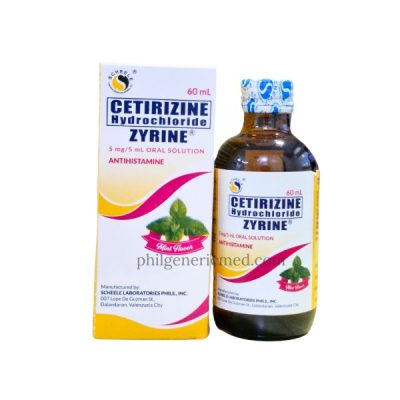 Cetirizine 5mg/5ml/60ml Syrup - Image 2