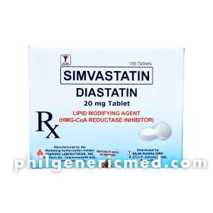 Simvastatin DIASTATIN 20mg Tablet 100's