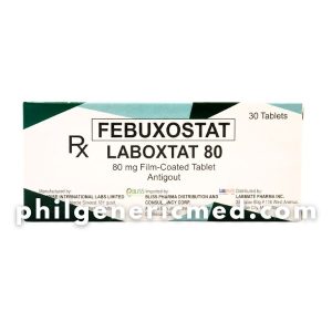 Febuxostat LABOXTAT 80 80mg Tablet 30's