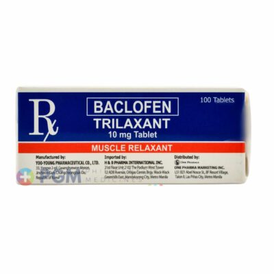 Baclofen 10mg Tablet ( TRILAXANT )
