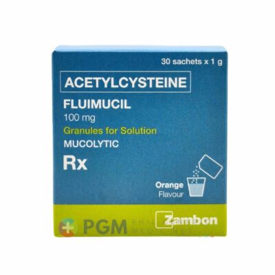 Acetylycysteine 100mg Sachet ( FLUIMUCIL )