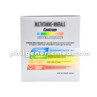 Multivitamins + Minerals Tablet CENTRUM SILVER ADVANCE 100's - Image 4