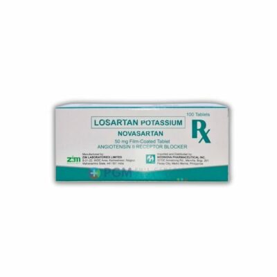 Losartan Potassium 50mg Tablet (NOVASARTAN)