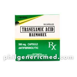 Tranexamic Acid HAEMOREX 500mg Capsule 100's
