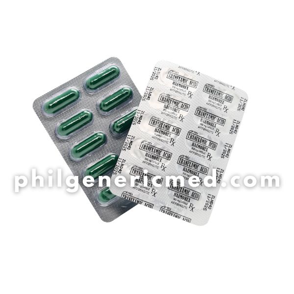 Tranexamic Acid HAEMOREX 500mg Capsule 100's - Image 2