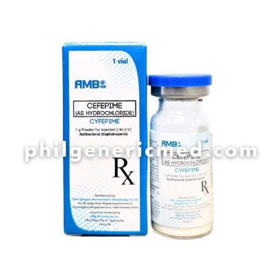 Cefepime (as hydrochloride) CYFEPIME 1g Powder 10's - Image 4