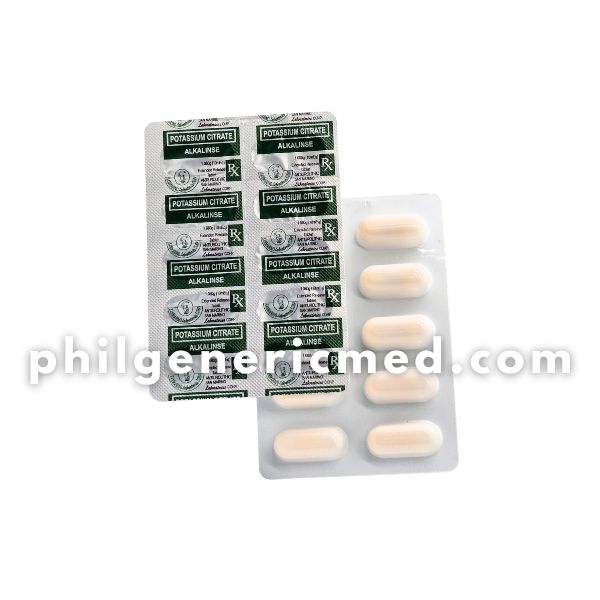 Potassium Citrate ALKALINSE 1.080g Tablet 30's - Image 2