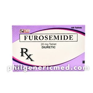 FUROSEMIDE 20mg Tablet 100's