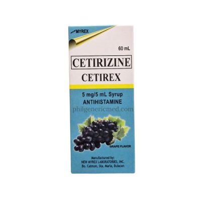 Cetirizine 5mg/5ml/60ml Syrup - Image 3