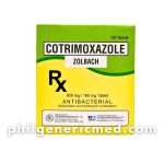 Cotrimoxazole ZOLBACH 960mg Tablet 100's