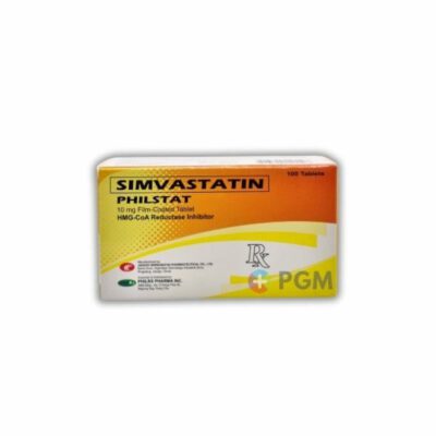Simvastatin 10mg Tablet (PHILSTAT)