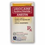 Lidocaine Hydrochloride 2% (20mg/ml)vial ( ANESTIN )