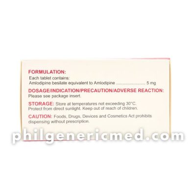 Amlodipine AMLOTHIX 5mg Tablet 100's - Image 4