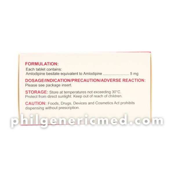 Amlodipine AMLOTHIX 5mg Tablet 100's - Image 4