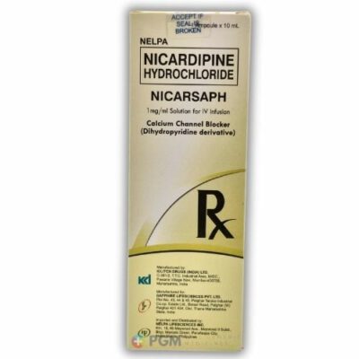 Nicardipine Hydrochloride 1mg/ml/ampules ( NICARSAPH )