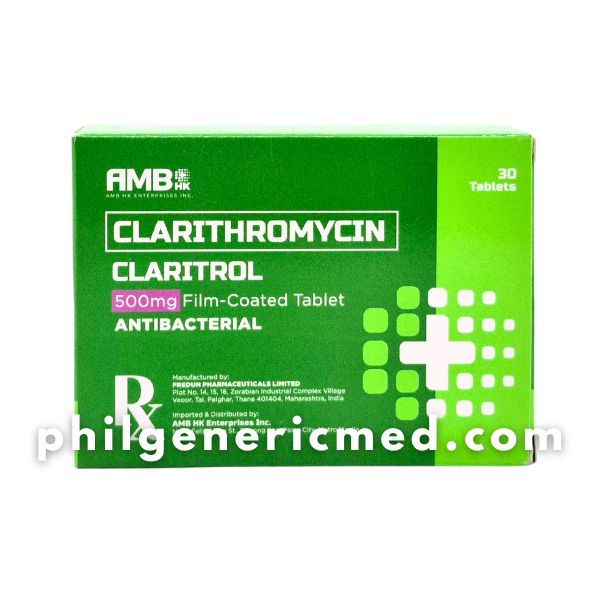 Clarithromycin CLARITOL 500mg Tablet 30's