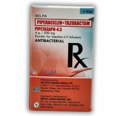 Piperacillin + Tazobactam 4g/500mg/vial ( PIPETASAPH-4.5 )