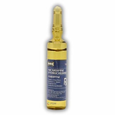 Nicardipine Hydrochloride 1mg/ml (10mg/10ml)/ampules ( AMBIPINE ) - Image 2