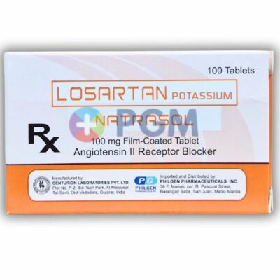 Losartan Potassium NATRASOL 100mg Tablet 100's