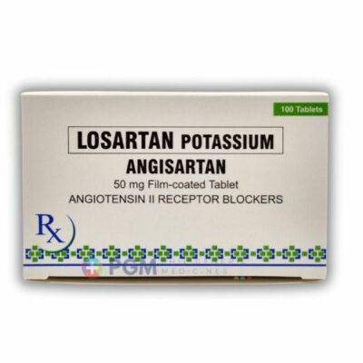 Losartan Potassium 50mg Tablet (ANGISARTAN)