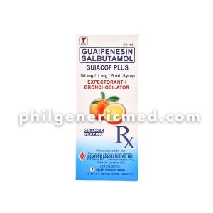 Guaifenesin + Salbutamol GUIACOF PLUS 50mg/1mg/5ml Syrup 60ml