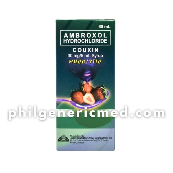 Ambroxol Hydrochloride COUXIN 30 mg/5 mL Syrup 60ml