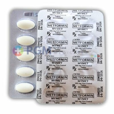 Metformin 500mg/Tablet ( MYMET ) - Image 2