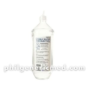 Sterile Water For Injection (PARENTERAL) Euromed 1000ml 1's