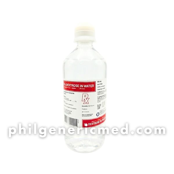 5% Dextrose in Water D5 WATER 500 mL Solution for IV Infusion 1’s