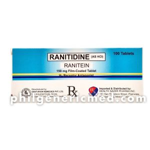 Ranitidine RANITIEN 150mg Tablet 100's