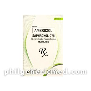 Ambroxol Hydrochloride SAPHROXOL C75 75mg Capsule 100's