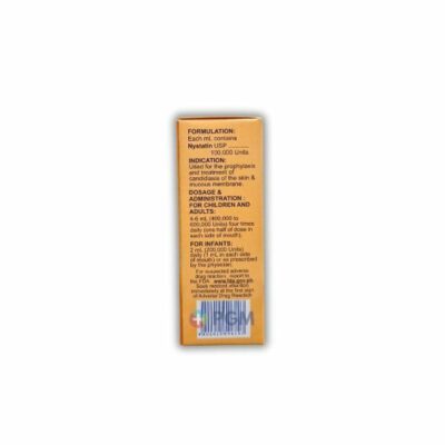 Nystatin 100,000units/ml/30ml Syrup NYSTRIN - Image 3