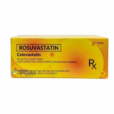 Rosuvastatin 20mg Tablet CELEVASTATIN 100's