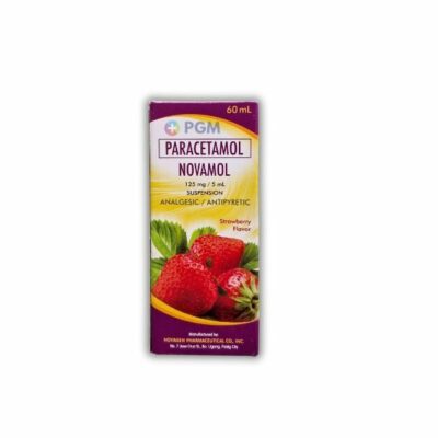 Paracetamol 125mg/5ml/60ml Syrup NOVAMOL