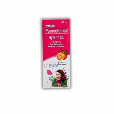 Paracetamol 125mg/5ml/60ml Syrup HYFER-125