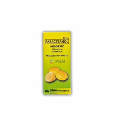 Paracetamol 125mg/5ml/60ml Syrup MILGESIC