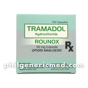 Tramadol Hydrochloride ROUNOX 50mg Capsules 100's