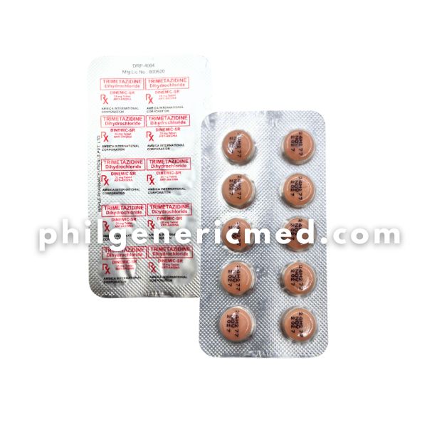 Trimetazidine Dihydrochloride DINEMIC-SR 35 mg Tablet 100's - Image 2
