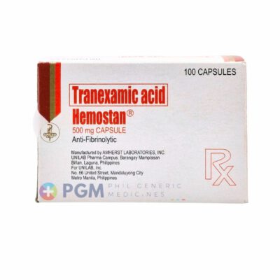 Tranexamic Acid 500mg / Capsule ( HEMOSTAN )