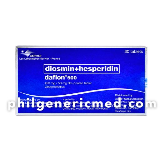 Disomin + Hesperidin DAFLON 500 450mg/50mg Tablet 30's