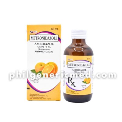 Metronidazole AMBIDAZOL 125mg/5ml Syrup 60mL - Image 2