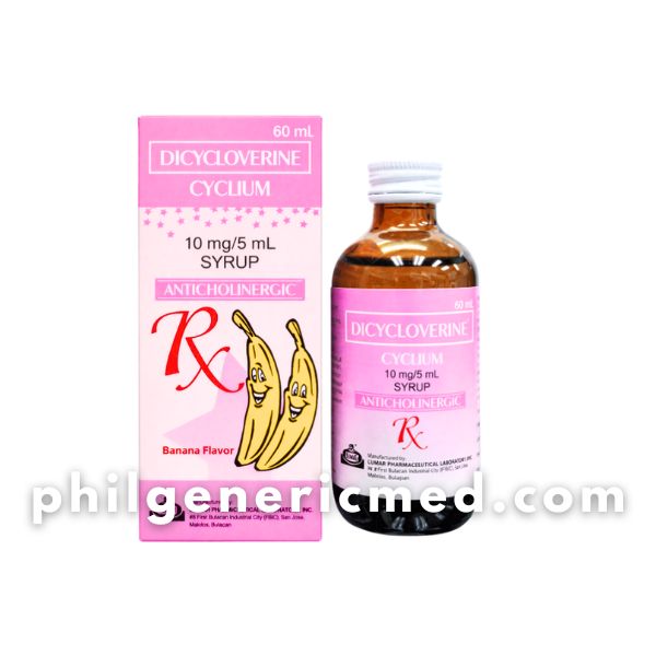 Dicycloverine CYCLIUM 10 mg/5mL Syrup 60ml 1's - Image 2
