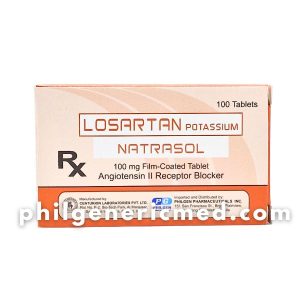 Losartan Potassium NATRASOL 100mg Tablet 100's
