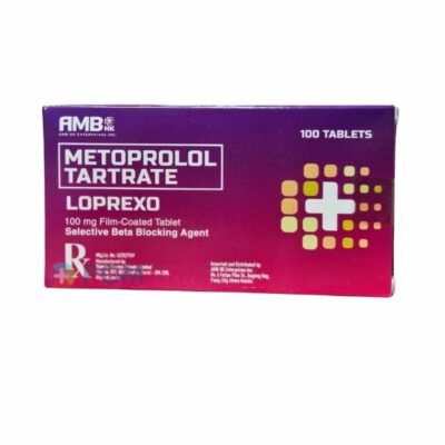 ﻿Metoprolol Tartrate 100mg Tablet ( LOPREXO )