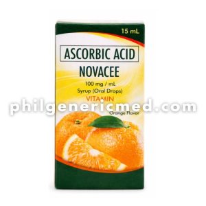 Ascorbic Acid NOVACEE 100 mg/mL Syrup (Oral Drops) 15 mL