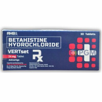 Betahistine Hydrochloride 24mg Tablet 100's
