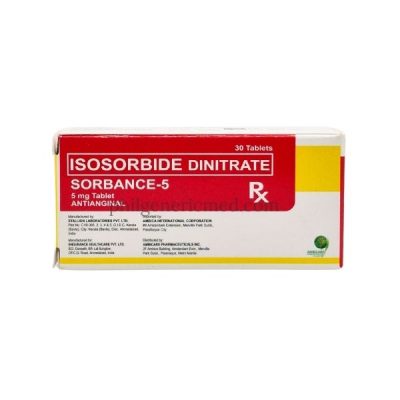 Isosorbide Dinitrate 5mg Tablet 30's