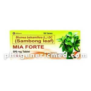 Sambong Leaf MIA FORTE 500mg Tablet 100's