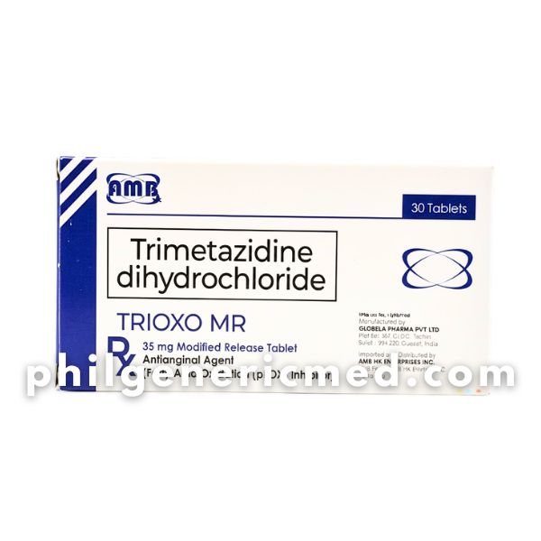 Trimetazidine HCl TRIOXO MR Modified-Release 35mg Tablet 30's