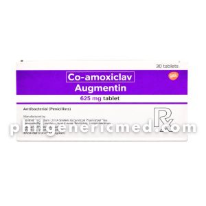 Co-amoxiclav AUGMENTIN 625mg Tablet 30's